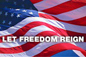American Flag Freedom (86x57)