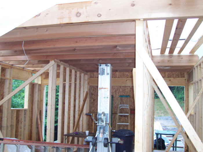 06-07-19 Setting Floor Joist Timbers 045